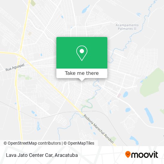 Lava Jato Center Car map