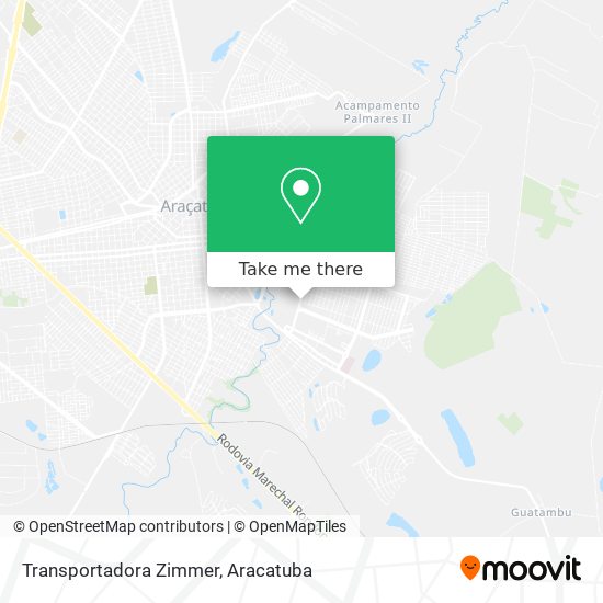 Mapa Transportadora Zimmer