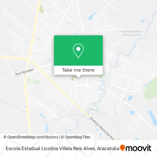 Escola Estadual Licolina Villela Reis Alves map