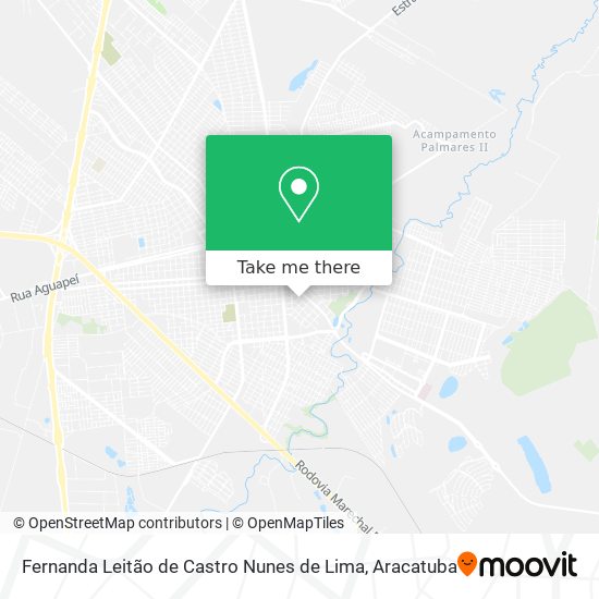 Fernanda Leitão de Castro Nunes de Lima map