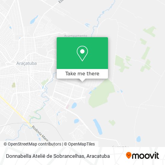 Donnabella Ateliê de Sobrancelhas map