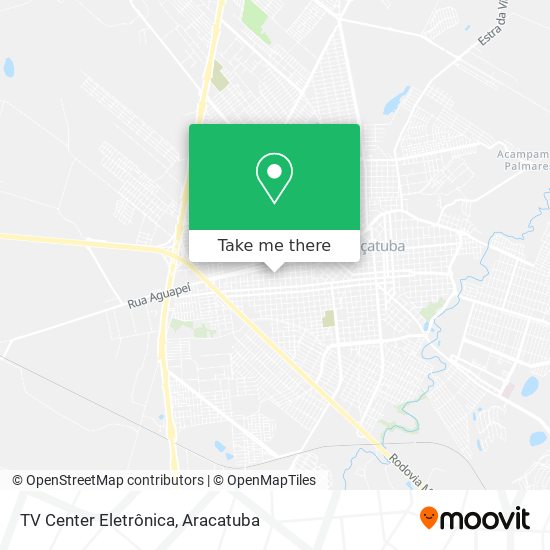 TV Center Eletrônica map