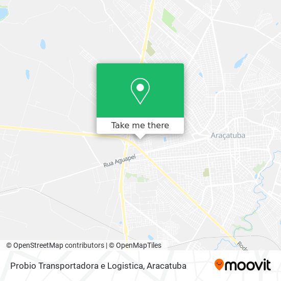 Probio Transportadora e Logistica map