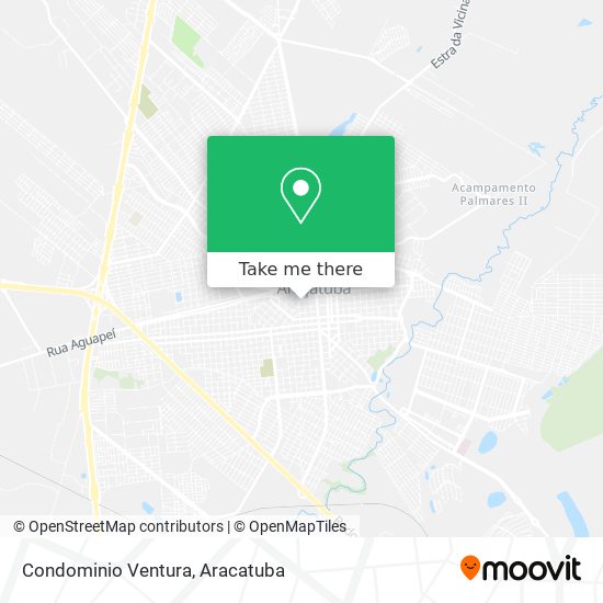 Condominio Ventura map