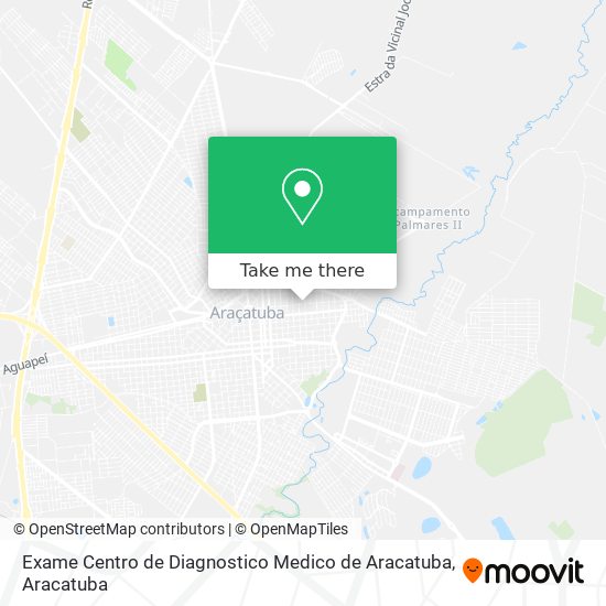Exame Centro de Diagnostico Medico de Aracatuba map