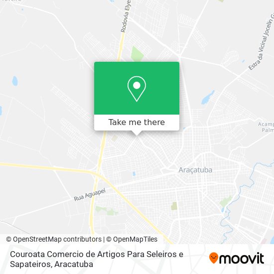 Couroata Comercio de Artigos Para Seleiros e Sapateiros map