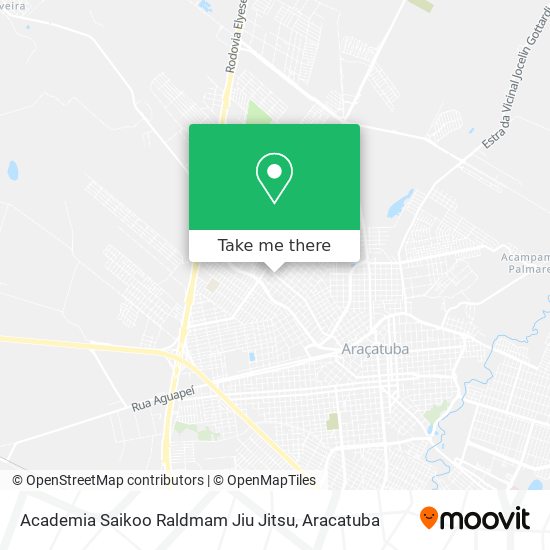 Academia Saikoo Raldmam Jiu Jitsu map