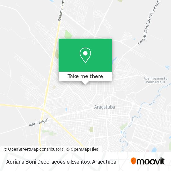 Adriana Boni Decorações e Eventos map