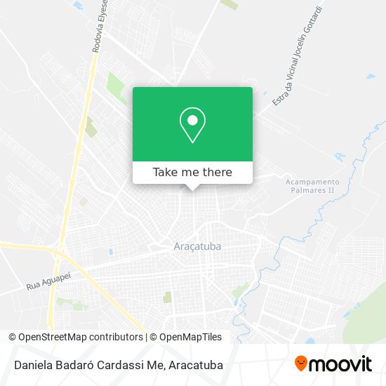 Daniela Badaró Cardassi Me map