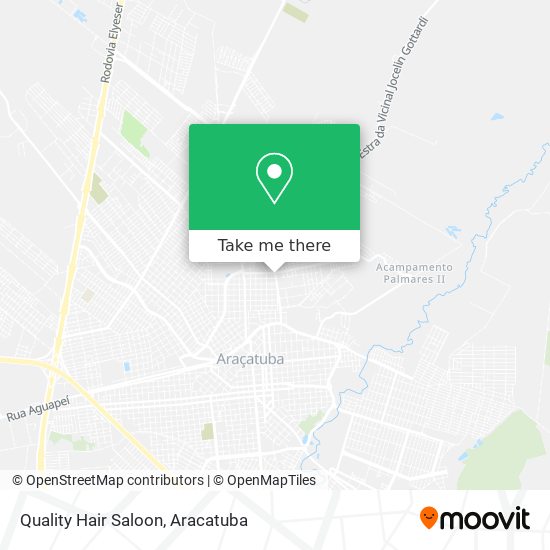 Quality Hair Saloon map