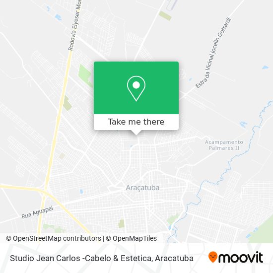 Studio Jean Carlos -Cabelo & Estetica map
