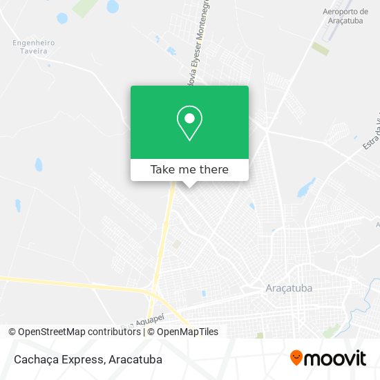 Cachaça Express map