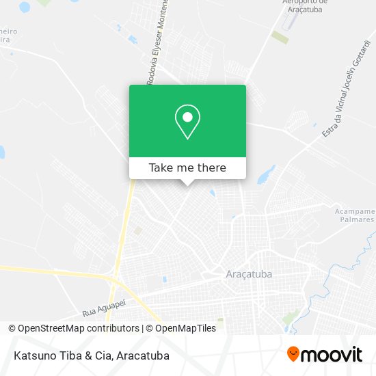 Katsuno Tiba & Cia map