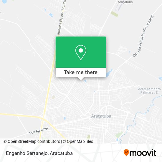 Engenho Sertanejo map