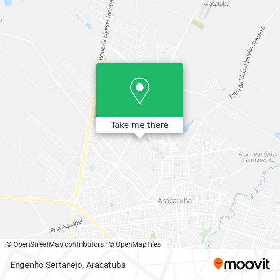 Mapa Engenho Sertanejo