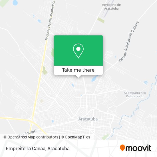 Empreiteira Canaa map
