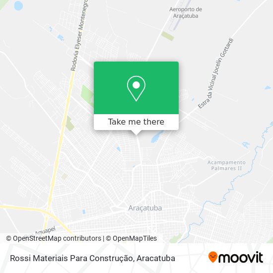 Mapa Rossi Materiais Para Construção