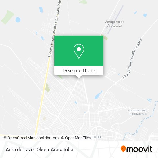 Área de Lazer Olsen map