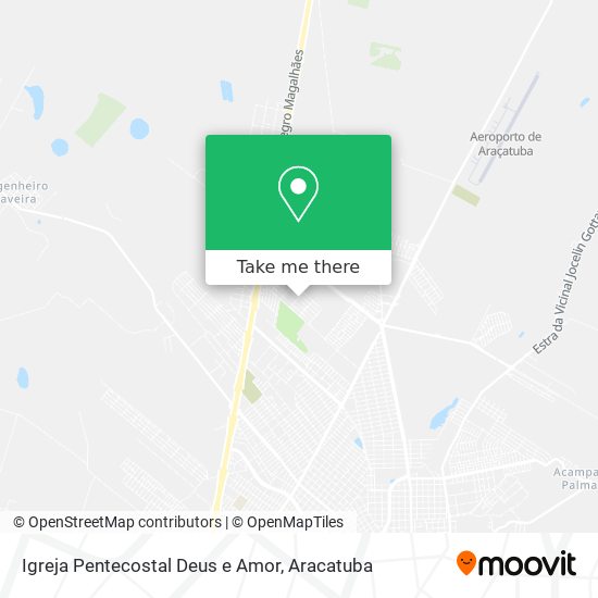 Igreja Pentecostal Deus e Amor map