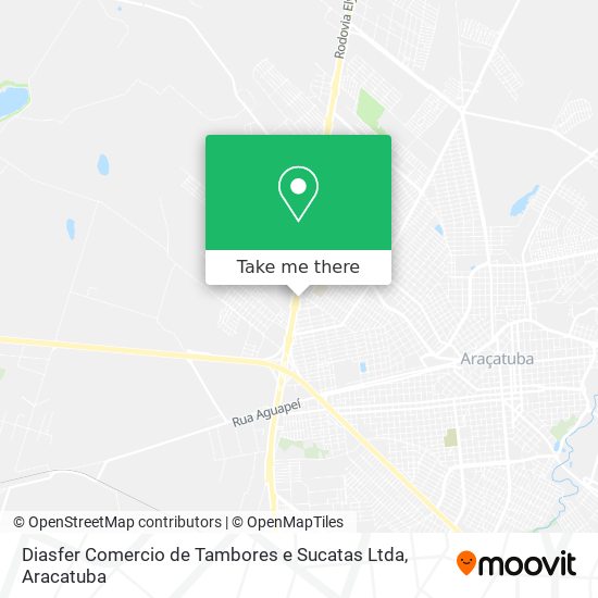 Diasfer Comercio de Tambores e Sucatas Ltda map