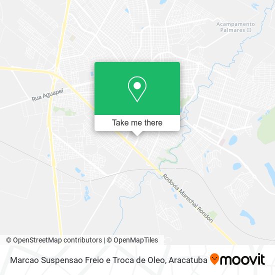 Mapa Marcao Suspensao Freio e Troca de Oleo