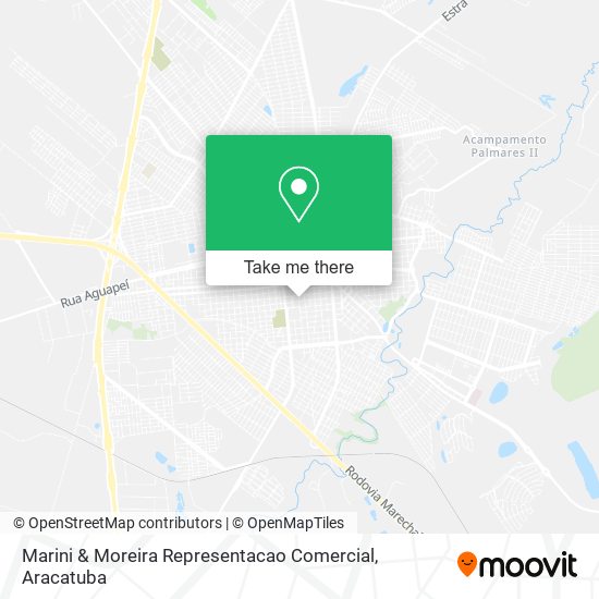 Marini & Moreira Representacao Comercial map