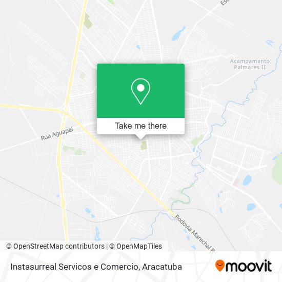 Mapa Instasurreal Servicos e Comercio