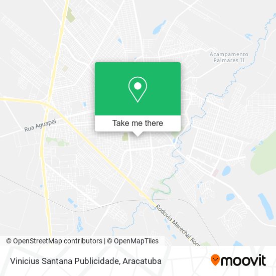 Vinicius Santana Publicidade map