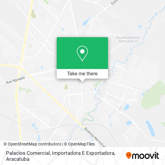 Palacios Comercial, Importadora E Exportadora map