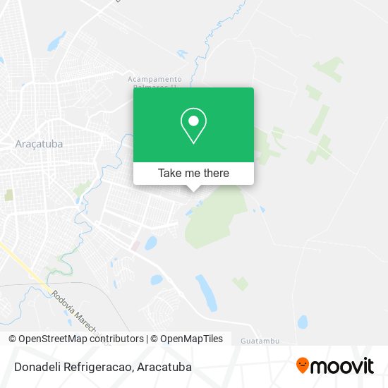 Donadeli Refrigeracao map