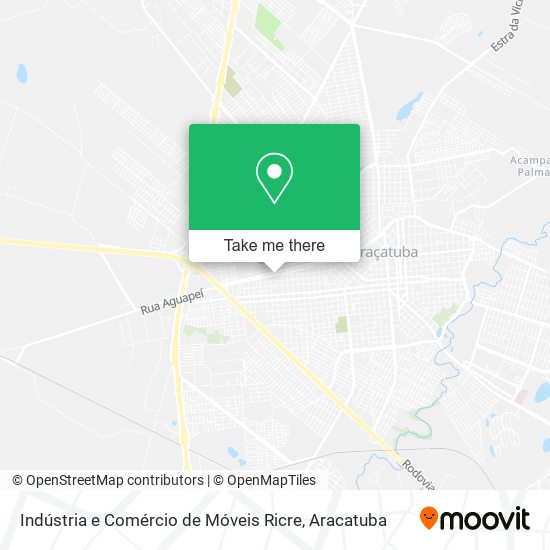 Indústria e Comércio de Móveis Ricre map