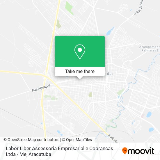 Labor Liber Assessoria Empresarial e Cobrancas Ltda - Me map