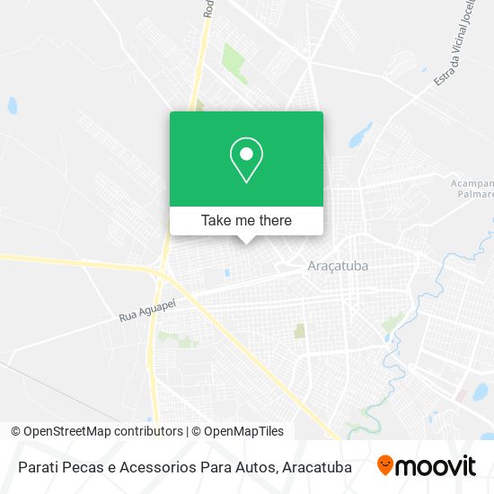 Parati Pecas e Acessorios Para Autos map