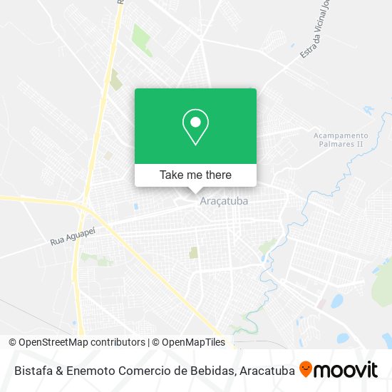 Mapa Bistafa & Enemoto Comercio de Bebidas