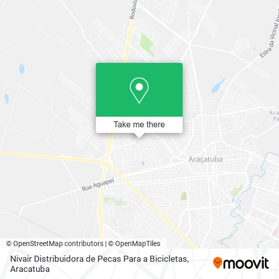 Nivair Distribuidora de Pecas Para a Bicicletas map