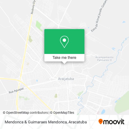 Mapa Mendonca & Guimaraes Mendonca