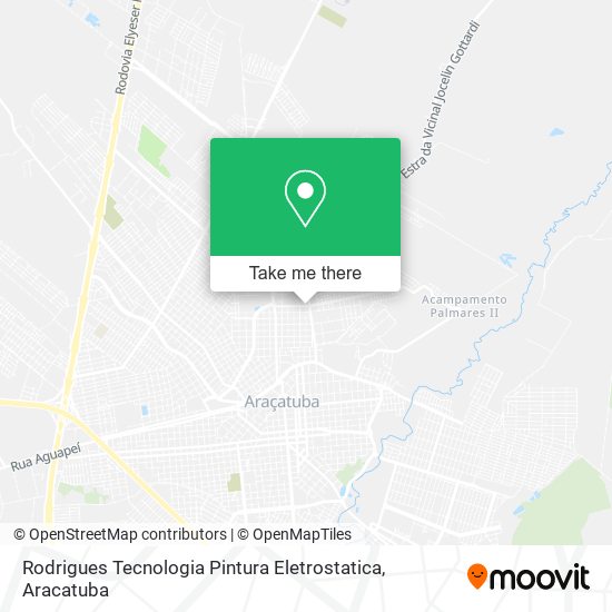 Rodrigues Tecnologia Pintura Eletrostatica map