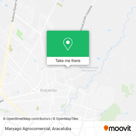 Maryago Agrocomercial map