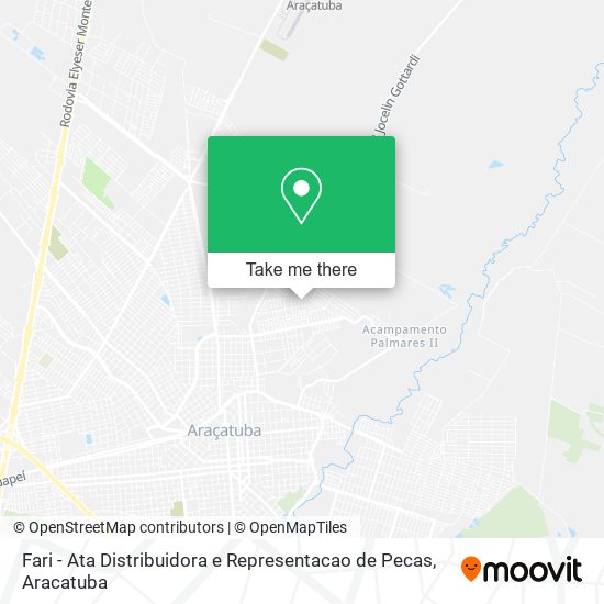 Mapa Fari - Ata Distribuidora e Representacao de Pecas