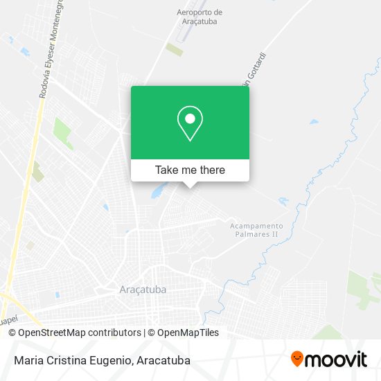 Maria Cristina Eugenio map