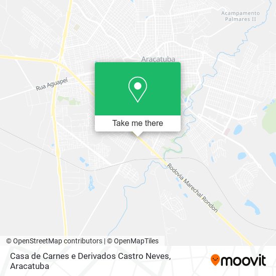 Casa de Carnes e Derivados Castro Neves map