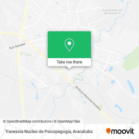 Travessia Nucleo de Psicopegogia map