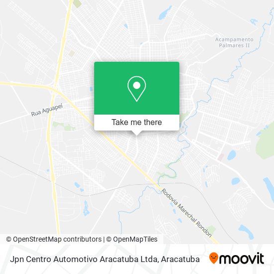 Jpn Centro Automotivo Aracatuba Ltda map