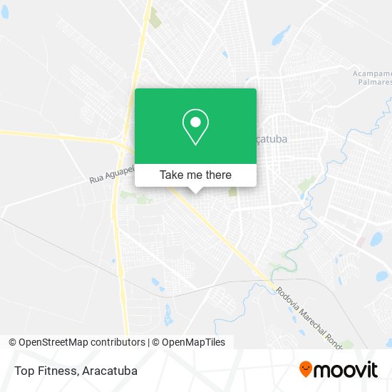 Top Fitness map