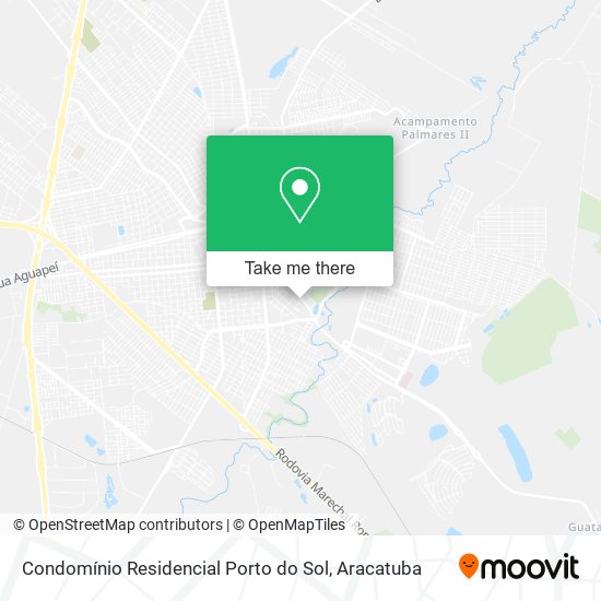 Condomínio Residencial Porto do Sol map