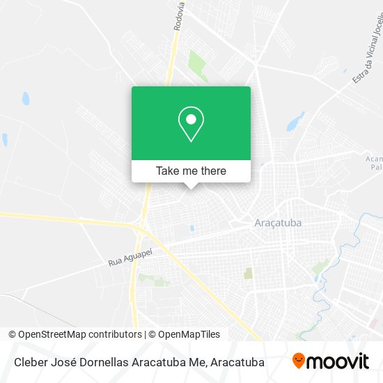 Mapa Cleber José Dornellas Aracatuba Me