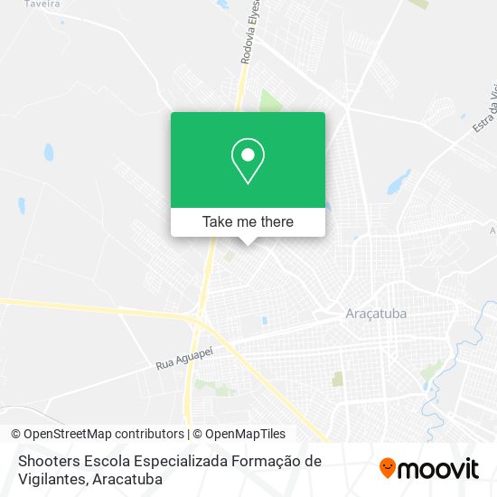 Mapa Shooters Escola Especializada Formação de Vigilantes