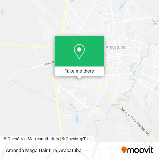 Amanda Mega Hair Fire map