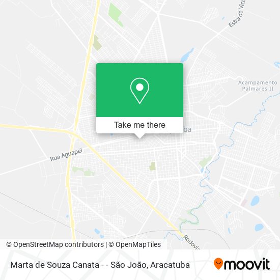 Mapa Marta de Souza Canata - - São João