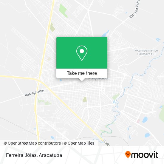 Ferreira Jóias map